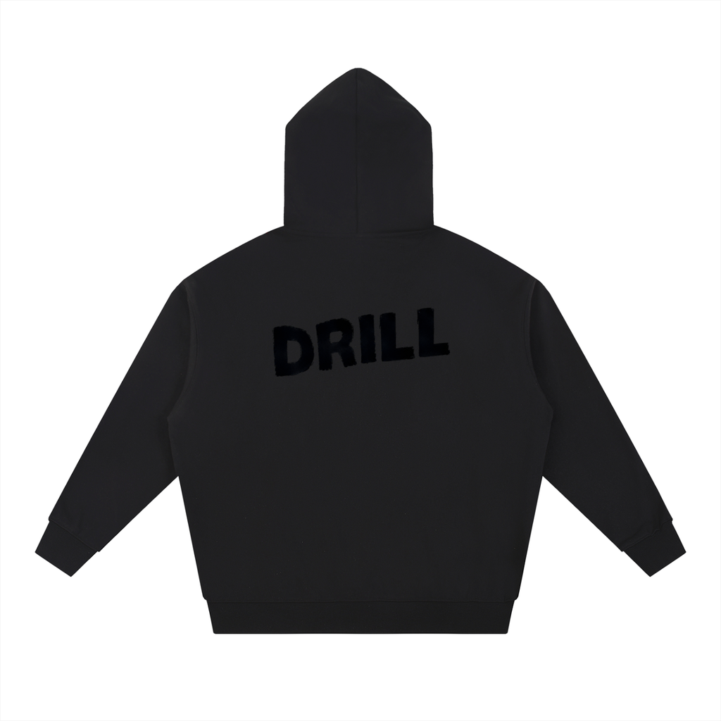 drills limited hoodie,drill limited hoodie,drill baggy hoodie,drill oversized,drill urban signature hoodie,black on black hoodie,drill black on black hoodie